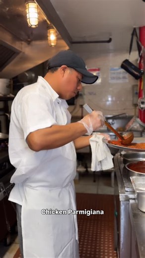 Patsys Pizzeria Morris Park on Instagram: "Golden, crispy chicken cutlet, rich marinara, and bubbling mozzarella — our Chicken Parm is a Patsy’s classic for a reason. 🍗🍝🔥 #PatsysPizza #ChickenParm #BronxEats #ItalianFood #NYCPizza #BronxFoodie #ComfortFoodGoals"