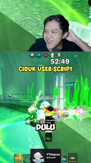 ciduk user script😂 - fish it roblox indonesia