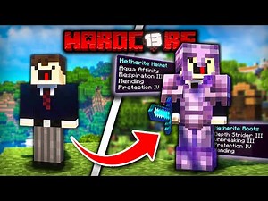 I Became OVERPOWERED in Hardcore Minecraft