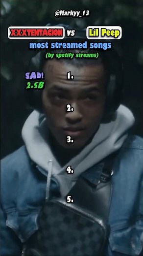 XXXTENTACION's vs Lil Peep's BIGGEST HIT Songs