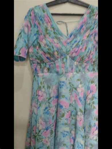 DIY Floral Dress Making | Simple Sewing Tutorial for Beginners