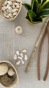 1.4K views · 16 reactions | Seashell wind chime making process | Peri Azizov | Facebook