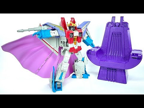 Transformers Studio Series 86 #12 Leader Coronation Starscream Chefatron Review