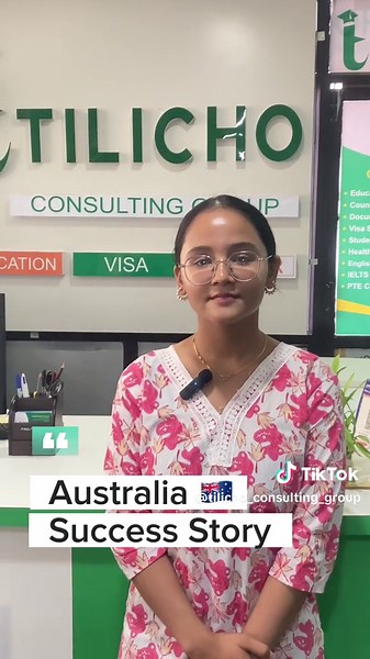 🇦🇺✈️𝐀𝐧𝐨𝐭𝐡𝐞𝐫 𝐕𝐢𝐬𝐚 𝐒𝐮𝐜𝐜𝐞𝐬𝐬 𝐒𝐭𝐨𝐫𝐲 🎉 Another proud moment for 𝐓𝐢𝐥𝐢𝐜𝐡𝐨 𝐂𝐨𝐧𝐬𝐮𝐥𝐭𝐢𝐧𝐠 𝐆𝐫𝐨𝐮𝐩 as one more student gets their 𝐀𝐮𝐬𝐭𝐫𝐚𝐥𝐢𝐚 𝐒𝐭𝐮𝐝𝐞𝐧𝐭 𝐕𝐢𝐬𝐚 𝐚𝐩𝐩𝐫𝐨𝐯𝐞𝐝! 🎓🔥 We’re not just processing visas — we’re shaping futures. 🌍💼 📢 Ready to take your education global? Join the growing number of students choosing Tilicho for expert guidance and 100% dedication. 𝐘𝐨𝐮𝐫 𝐣𝐨𝐮𝐫𝐧𝐞𝐲 𝐭𝐨 𝐀𝐮𝐬𝐭𝐫𝐚𝐥𝐢𝐚 𝐛𝐞𝐠𝐢𝐧𝐬 𝐰𝐢𝐭𝐡 𝐮𝐬. 