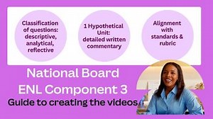 Navigating National Board English as New Language - Component 3
