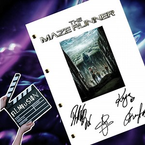 The Mazerunner Film Movie Transcript / Script / Screenplay Autographed Reprint - Etsy UK