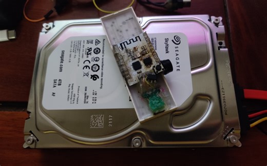 「开箱评测」监控盘到底配不配做数据盘？ 海康希捷4t监控盘 ST4000VX000 再开箱