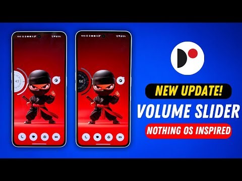 Nothing OS-Style Volume Slider 2.0 Is Here! NEW Design + Dark Mode! 😍