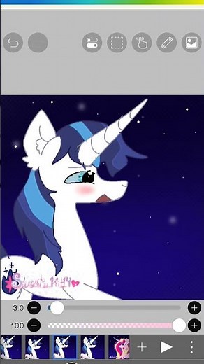 {°Shining Armor X Princess Cadence°} #animationstyle #mlp #ibispaint