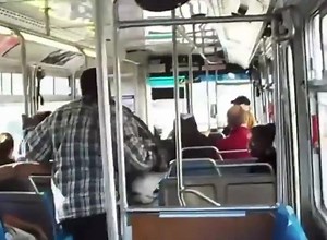 Fight On Oakland Bus - Epic Beard Man incident