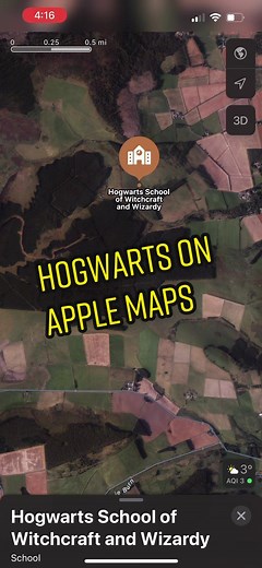 Exploring Harry Potter Locations on Google Maps