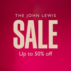Time’s ticking. Sale ends Sunday. | John Lewis & Partners