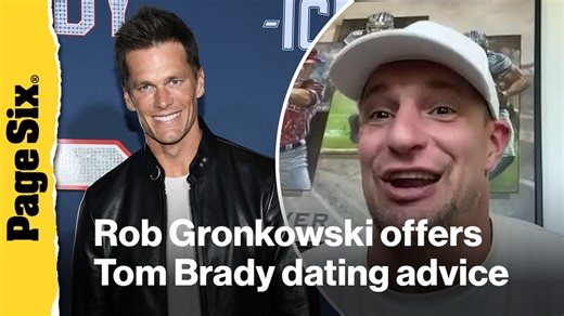 Rob Gronkowski offers Tom Brady dating advice: ‘Just follow that heart’