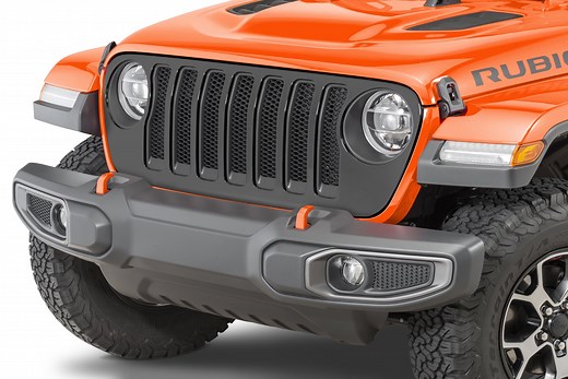 Mopar 82216097 Satin Black Grille  for 20-21 Jeep Gladiator JT