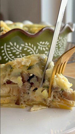 Creamy Baked Vegetable Casserole with Mozzarella😋