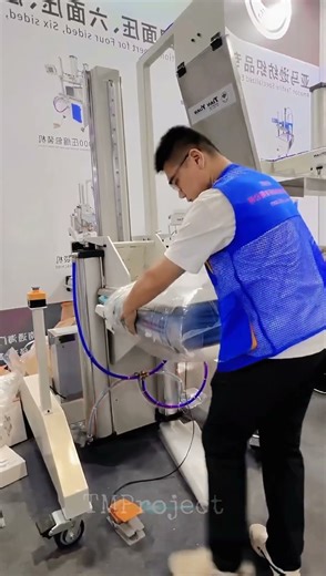 Cushion Compression Packing Process Industrial Machine: Innovative Space Saving System