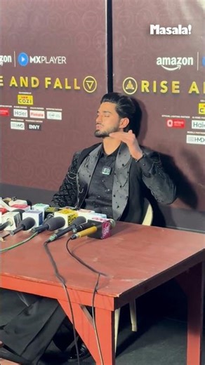 Arbaaz Khan was all smiles and charm during his interview following the Rise and Fall show