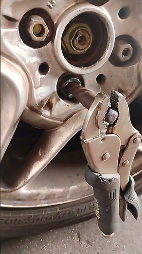 Removing Wheel Locks From Mini, BMW, WITHOUT A KEY.