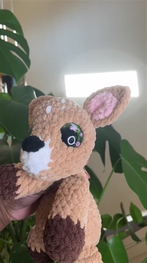 Weighted Crochet Deer Plushie – Handmade Fawn Stuffed Animal, Soft Woodland Plush, Comfort Weighted Toy, Cute Amigurumi Deer Gift - Etsy UK