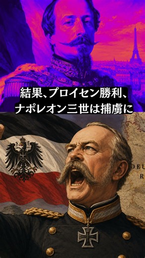 ドイツ帝国誕生は、フランスが原因だった？ #歴史 #アルザス #プロイセン王国 #ドイツ帝国 #普仏戦争 #ビスマルク #ナポレオン三世