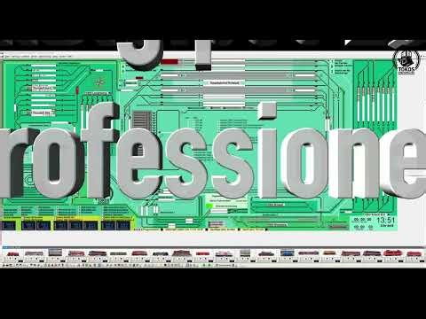 Ausfahrsignal mit Vorsignal am Mast geschaltet mit WDP und ESU