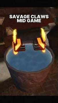 SAVAGE CLAWS MID GAME THE FORGE ROBLOX #roblox #gaming #theforge #theforgeroblox #fyp #edit