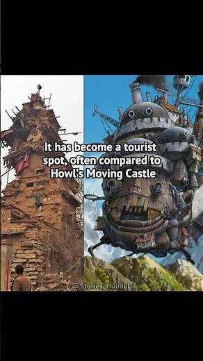 China’s Real Life Howl’s Moving Castle#architecture#realstory#brotherhood#family#love