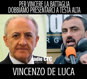 4.8K views · 18 comments | Questa mattina durante "Barba&Capelli" è intervenuto il Pres. della Regione Campania, Vincenzo De Luca. Tanti i temi affrontati tra cui il regionalismo differenziato ... ascoltate cosa ha dichiarato ai microfoni di Corrado Gabriele e Antonio Menna. | Radio CRC | Facebook