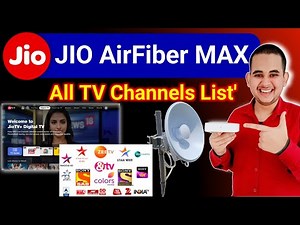 Jio Airfiber Max Set Top Box Channel List | Jio Airfiber Set Top Box Review | Channel Guide Jio TV+
