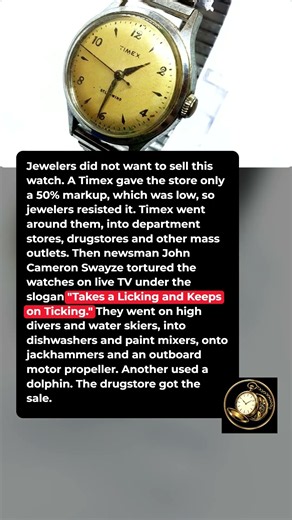 Jewelers Did Not Want This Timex #shorts #watches #clocks