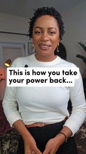 Taking your power back isn't a moment, it's a decision. A shift. A quiet but courageous choice to stop letting other people's wounds write your worth. So, if you've been feeling drained, doubting yourself, or carrying pain that was never yours to hold, this is your reminder: you are allowed to reclaim your confidence, your voice, your boundaries, and your peace. After all, healing starts the moment you tell the truth about what hurt you… and the moment you stop hurting yourself in the process. A
