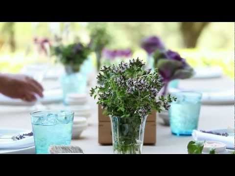 Vegetable Crudite Edible Table Centerpiece Recipe | Dinner Party Ideas