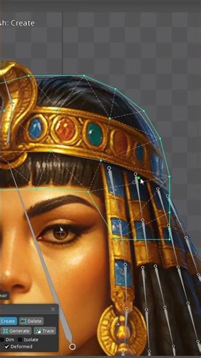 “face rigging | spine 2d Animation ”