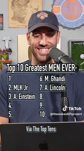 Top 10 GREATEST MEN Of All Time! Is It Right? #fyp #men #great #history #top10 #guessinggame