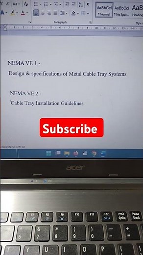 NEMA VE1 & 2 design cable tray #Cable tray installation guidelines