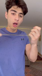 7.2M views · 6.8K reactions | MAGIC RUBBER BAND TRICK TUTORIAL  #magic #tutorial #magician #viral | Milaad Khodadoust | Facebook