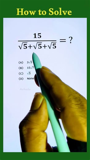 Very Nice Fractional Square Root Math Expression #shorts #simplification #maths