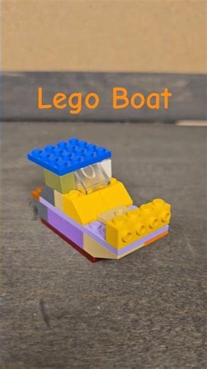 Building the Ultimate Mini Boat! ✨ #lego #shorts #boat
