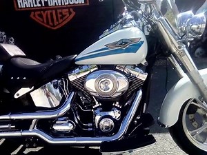 49 reactions | Check out this stunning White Gold Pearl 2007 Fat Boy...