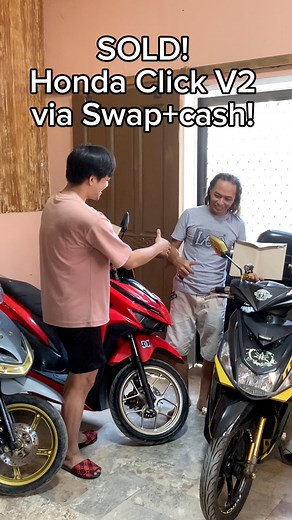14K views · 158 reactions | Sold Honda Click v2 via Swap+cash! 欄 #yamaha #mio #honda #Click125i #reelsvideoシ #motorsale #GooDayMoto #Cebu GooDay Moto | JM Marapao | Facebook
