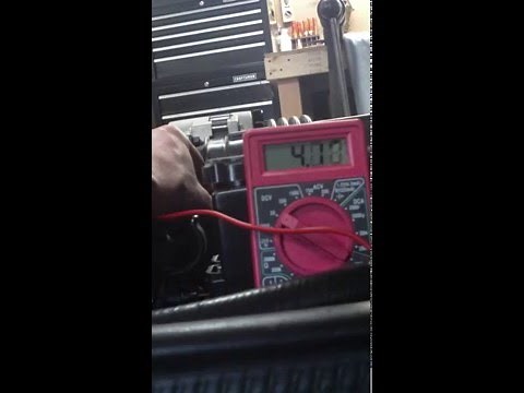 Testing TPS Sensor C4 Corvette LT1