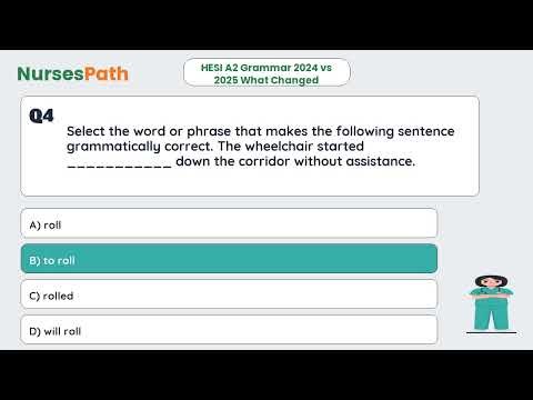 HESI A2 Grammar 2024 vs 2025 What Changed