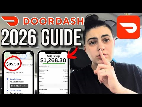 HOW TO MAKE the MOST MONEY on DOORDASH 2026 (Driver Tips/Tricks)