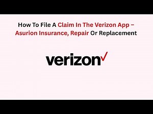 How To File A Claim In The Verizon App – Asurion Insurance, Repair Or Replacement