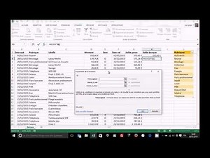 Suivi compte bancaire avec Excel avec rapprochement