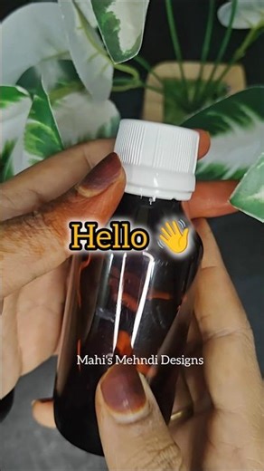 Bridal hennna oil #shorts #hennadesign #mehndihennamaking