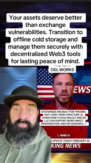 Your assets deserve better than exchange vulnerabilities. Transition to offline cold storage and manage them securely with decentralized Web3 tools for lasting peace of mind.#crypto #xrp #xrpupdate #xrppriceprediction #xrparmy