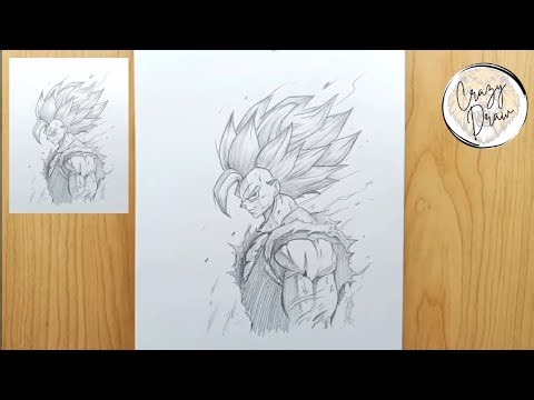 How to Draw Beast Gohan Step by Step | Dragon Ball Drawing Tutorial #CrazyDraw #gohanbeast 