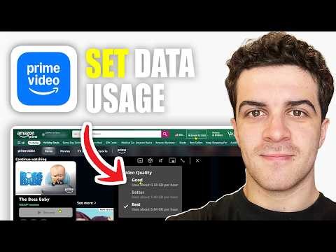 How to Set Data Usage on Amazon Prime (2026 Guide)