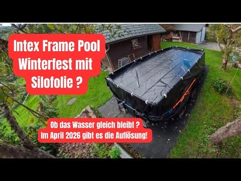 Intex Frame Pool Einwintern 2025